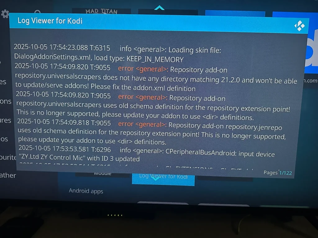 Häufige Fehlermeldungen in Kodi IPTV und ihre Lösungen