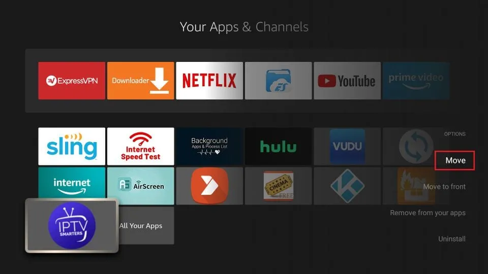 IPTV Smarters Pro APK auf Amazon Fire TV